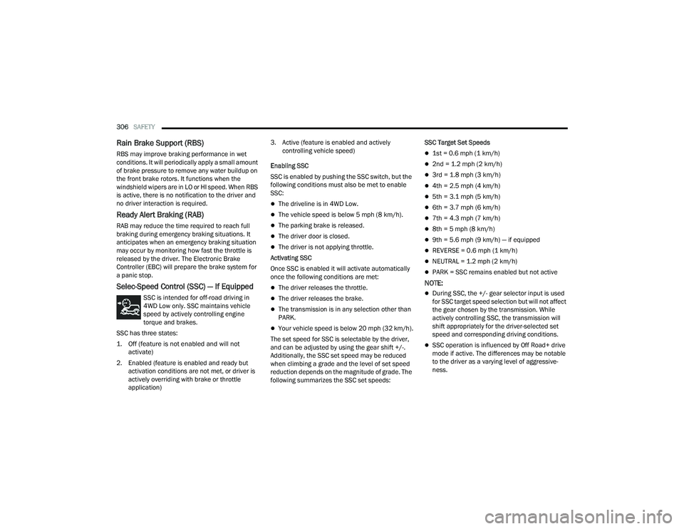 JEEP WRANGLER 4XE 2021  Owners Manual 