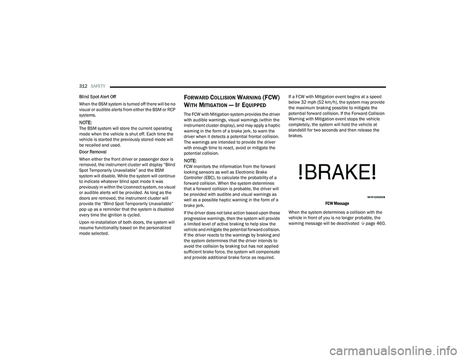JEEP WRANGLER 4XE 2021  Owners Manual 