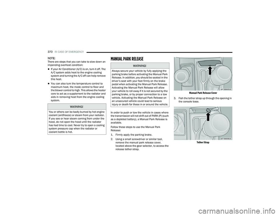 JEEP WRANGLER 4XE 2021  Owners Manual �:�$�5�1�,�1�*�
�$�O�Z�D�\�V��V�H�F�X�U�H��\�R�X�U��Y�H�K�L�F�O�H��E�\��I�X�O�O�\��D�S�S�O�\�L�Q�J��W�K�H�
�S�D�U�N�L�Q�J��E�U�D�N�H��E�H�I�R�U�H��D�F�W�L�Y�D�W�L�Q�J��W�K�H��0�D�Q�X�D�O