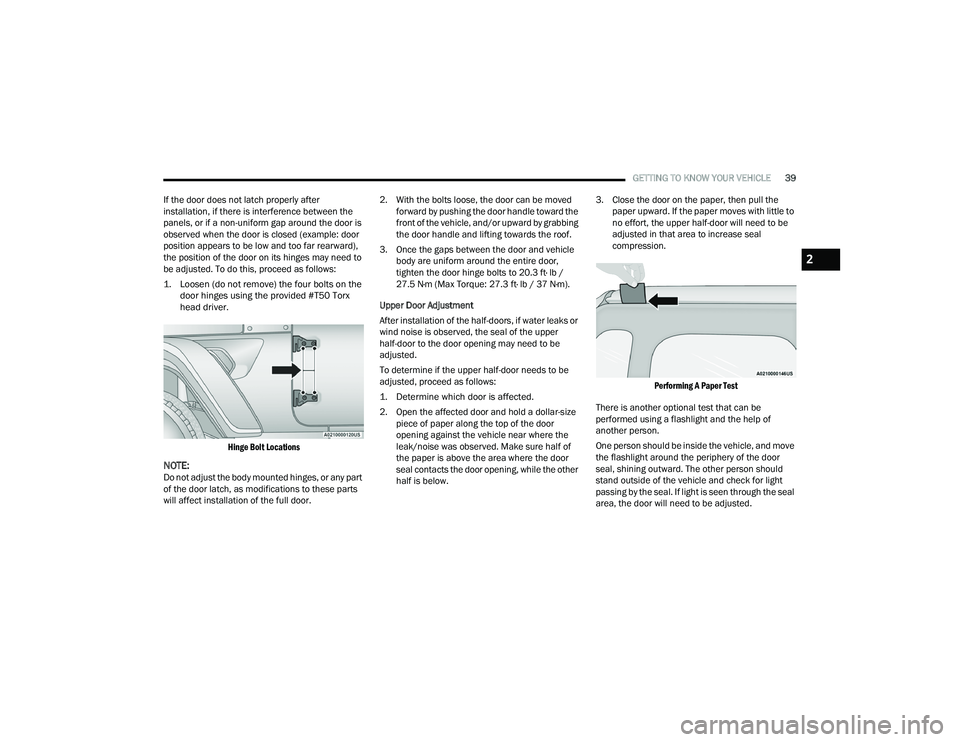 JEEP WRANGLER 4XE 2021 Service Manual 2

21_JL_OM_EN_USC_t.book  Page 39   