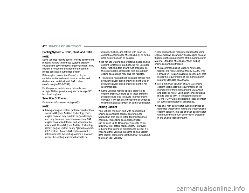 JEEP WRANGLER 4XE 2021  Owners Manual 