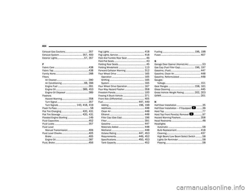 JEEP WRANGLER 4XE 2021 Owners Manual JEEP WRANGLER 4XE 2021 Owners Manual