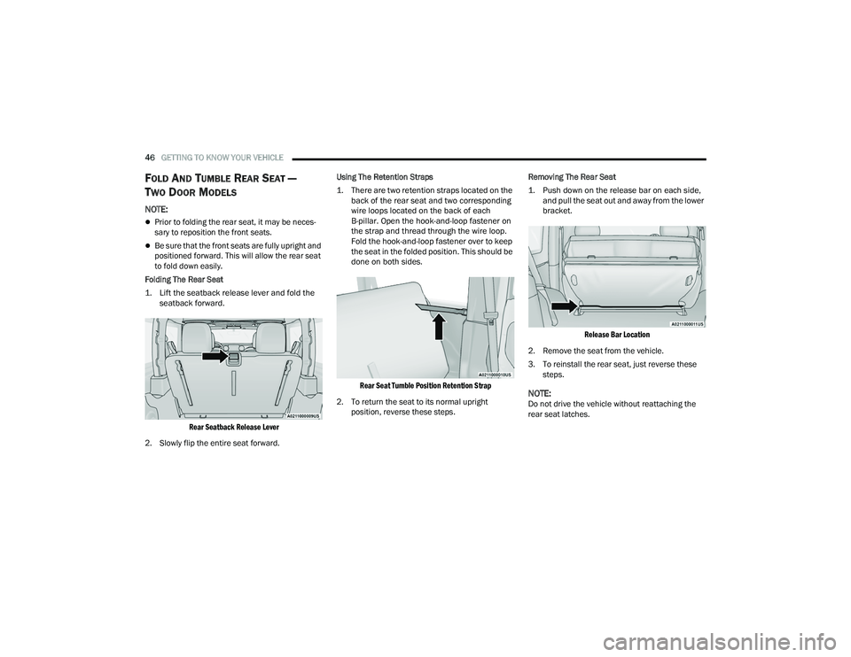 JEEP WRANGLER 4XE 2021 Service Manual 