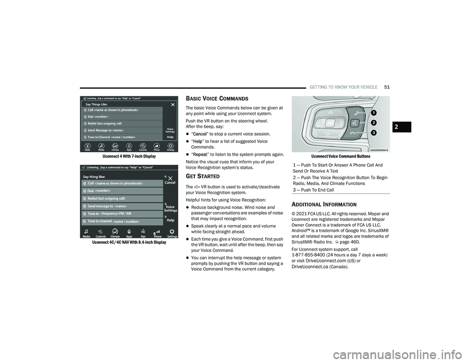 JEEP WRANGLER 4XE 2021 Workshop Manual ���³��3�X�V�K��7�R��6�W�D�U�W��2�U��$�Q�V�Z�H�U��$��3�K�R�Q�H��&�D�O�O��$�Q�G�
�6�H�Q�G��2�U��5�H�F�H�L�Y�H��$��7�H�[�W
���³��3�X�V�K��7�K�H��9�R�L�F�H��5�H�F�R�J�Q�L�W�L�R�Q�