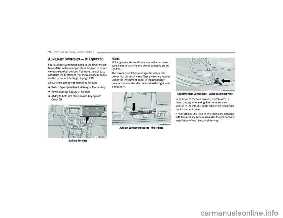 JEEP WRANGLER 4XE 2021 Manual PDF 