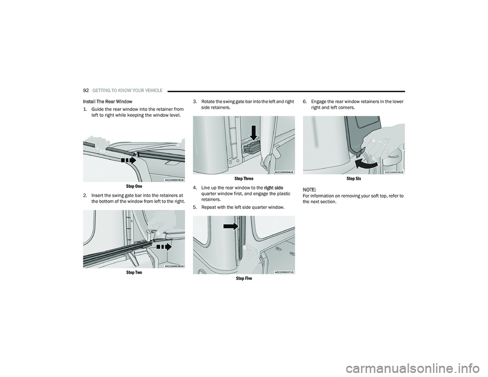 JEEP WRANGLER 4XE 2021  Owners Manual 
