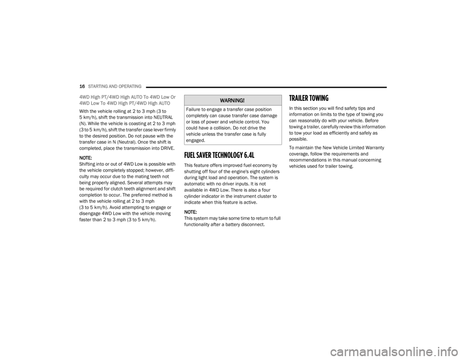JEEP WRANGLER RUBICON 2022 User Guide �:�$�5�1�,�1�*�
�)�D�L�O�X�U�H��W�R��H�Q�J�D�J�H��D��W�U�D�Q�V�I�H�U��F�D�V�H��S�R�V�L�W�L�R�Q�
�F�R�P�S�O�H�W�H�O�\��F�D�Q��F�D�X�V�H��W�U�D�Q�V�I�H�U��F�D�V�H��G�D�P�D�J�H�
�R�U��O�R�