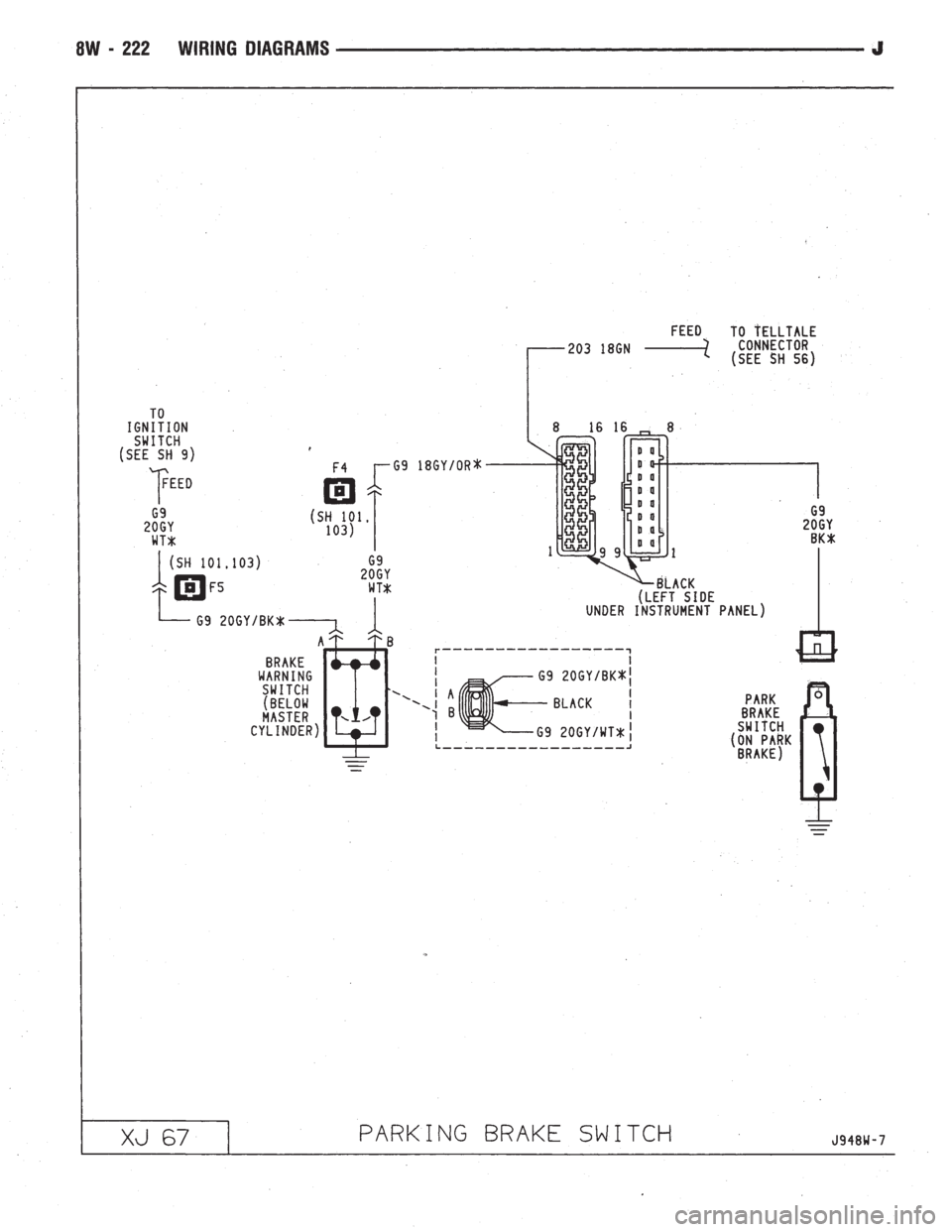JEEP CHEROKEE 1994  Service Repair Manual 