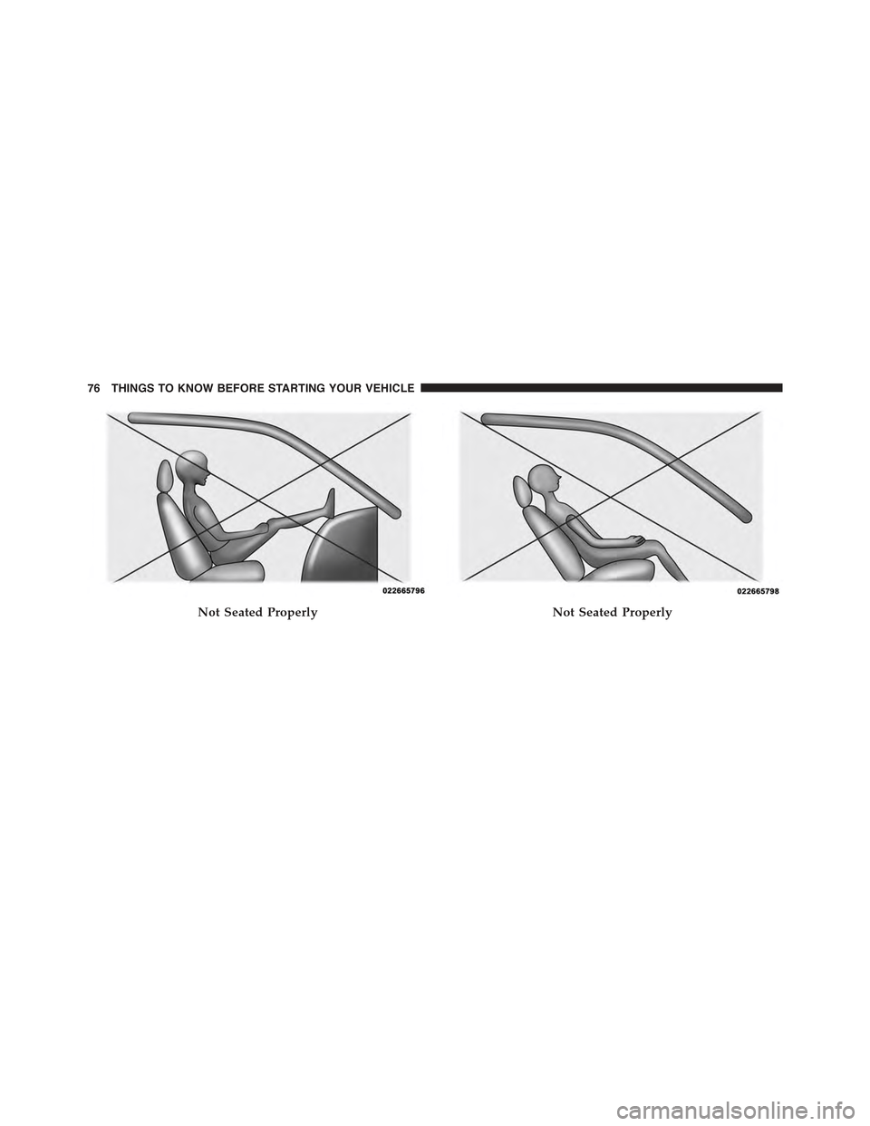 JEEP CHEROKEE 2015 KL / 5.G Manual PDF Not Seated ProperlyNot Seated Properly
76 THINGS TO KNOW BEFORE STARTING YOUR VEHICLE JEEP CHEROKEE 2015 KL / 5.G Manual PDF Not Seated ProperlyNot Seated Properly
76 THINGS TO KNOW BEFORE STARTING YOUR VEHICLE