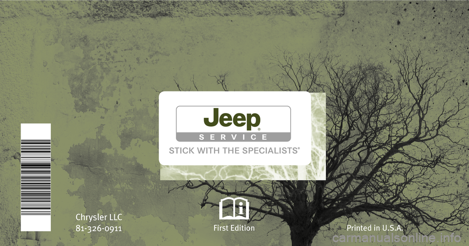 JEEP COMPASS 2009 1.G Owners Manual 