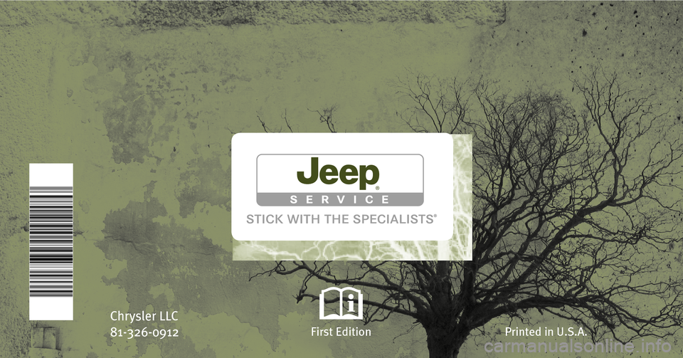 JEEP PATRIOT 2009 1.G Owners Manual JEEP PATRIOT 2009 1.G Owners Manual