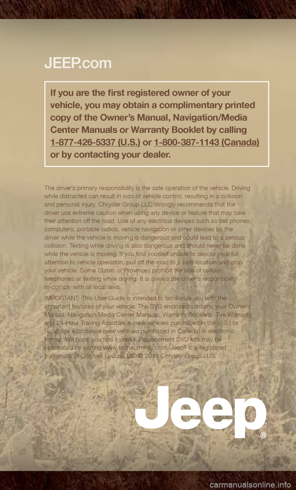 JEEP PATRIOT 2011 1.G User Guide
\037
\037
\007
\023
\033
\r
\013\034
\033
\013
\007
\023
\022
\r \034
\r
\217
\031
\255
\023
\202
\f
\025
\225\034
\r
\037
\r
\f
\001
\217\035\217\035
\033 JEEP PATRIOT 2011 1.G User Guide
\037
\037
\007
\023
\033
\r
\013\034
\033
\013
\007
\023
\022
\r \034
\r
\217
\031
\255
\023
\202
\f
\025
\225\034
\r
\037
\r
\f
\001
\217\035\217\035
\033