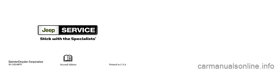 JEEP WRANGLER 2008 JK / 3.G Owners Manual Wrangler
OWNER’ S MANUAL
2008
2008Wrangler JEEP WRANGLER 2008 JK / 3.G Owners Manual Wrangler
OWNER’ S MANUAL
2008
2008Wrangler