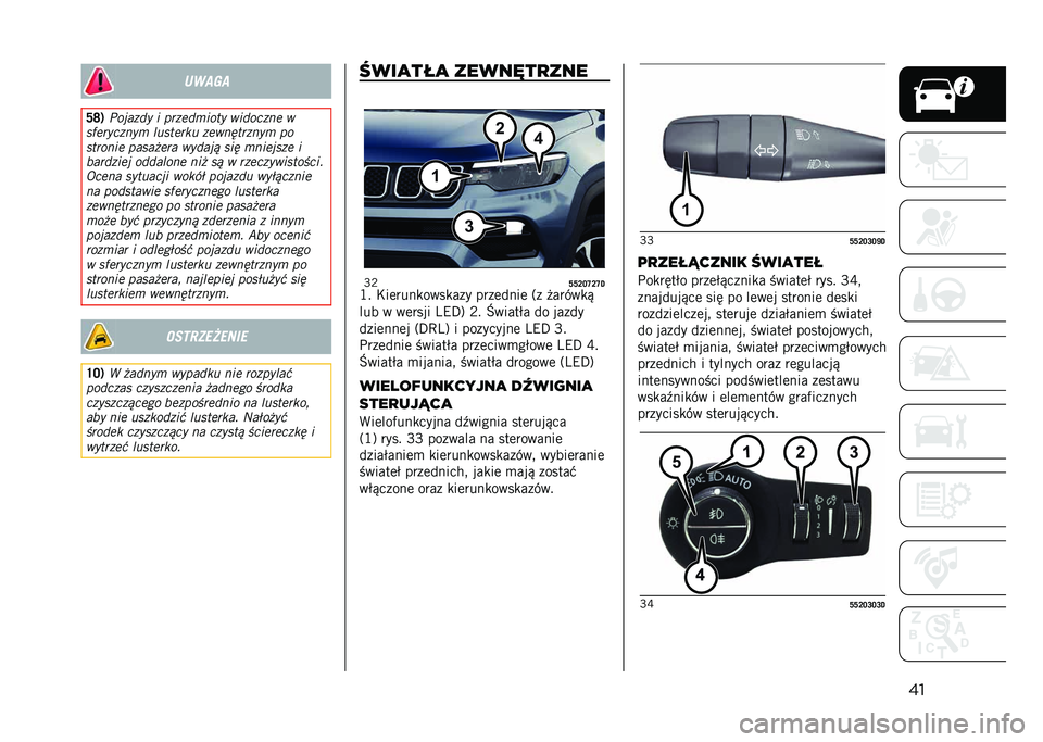 JEEP COMPASS 2023  Instrukcja obsługi (in Polish) ��
�����
�O�V�)��	����
� � �����
�
��	�� ���
�	���� �
��&��������
 �������� �����%������
 ��	
����	��� �����(��� ���
��� ���% �
