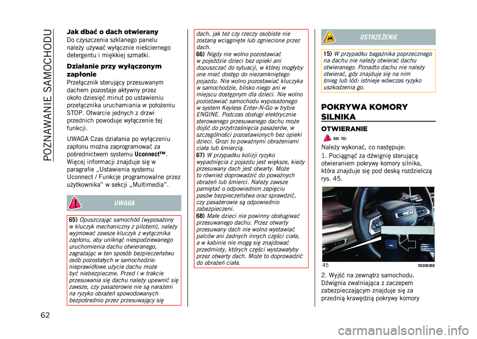 JEEP COMPASS 2023  Instrukcja obsługi (in Polish) ���5�)�:�C�(�C�:�B�9��=�C�K�5�,�L�5�E�+
�	�
��-�; �*�)�-�P �9 �*�-�<�= �9�1�?�,�%��-�/�(
�E� ��������	��� ���
����	�� ����	��
����	� � �� ����" ���$�&�����	 