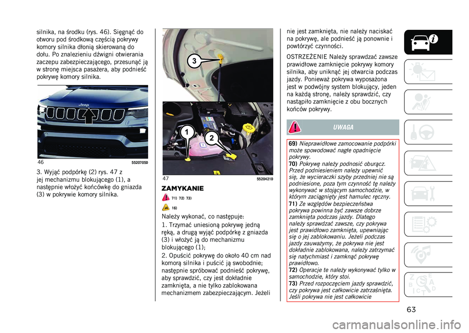 JEEP COMPASS 2023  Instrukcja obsługi (in Polish) �	�
������
�� �� �����
� �3���� �J�T�6� �=�����&�" ��
������ ��� �����
���& �������& ���
����
�
��
��� ������
� ��$����& ��
��	��