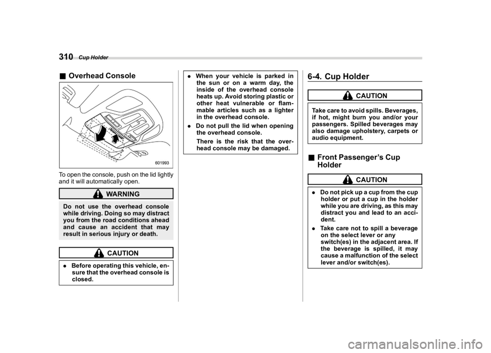 SUBARU OUTBACK 2022  Owners Manual �������
