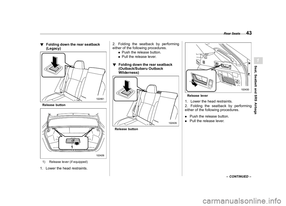 SUBARU OUTBACK 2022 Service Manual ������
