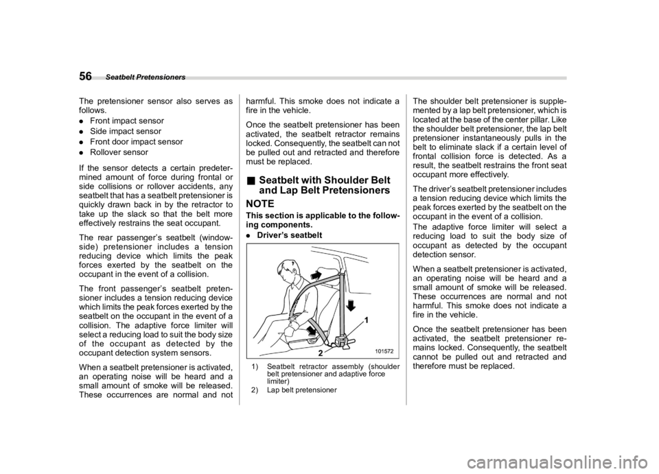 SUBARU OUTBACK 2022 Repair Manual ������
