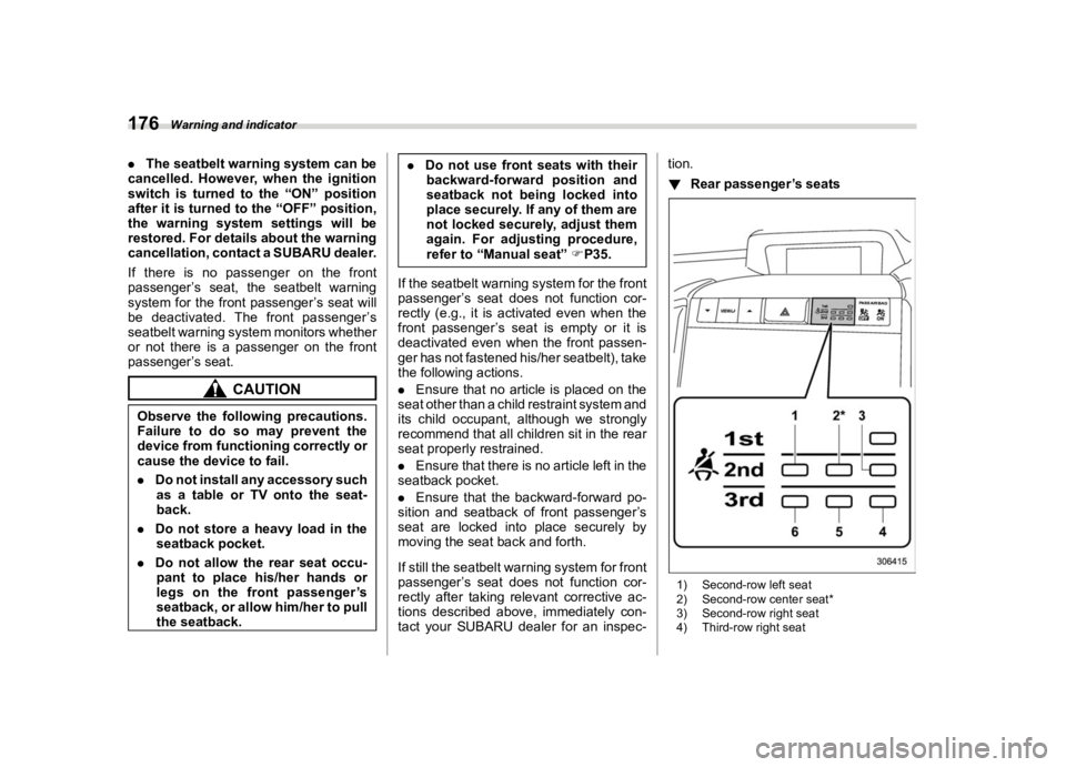 SUBARU ASCENT 2022  Owners Manual �������
