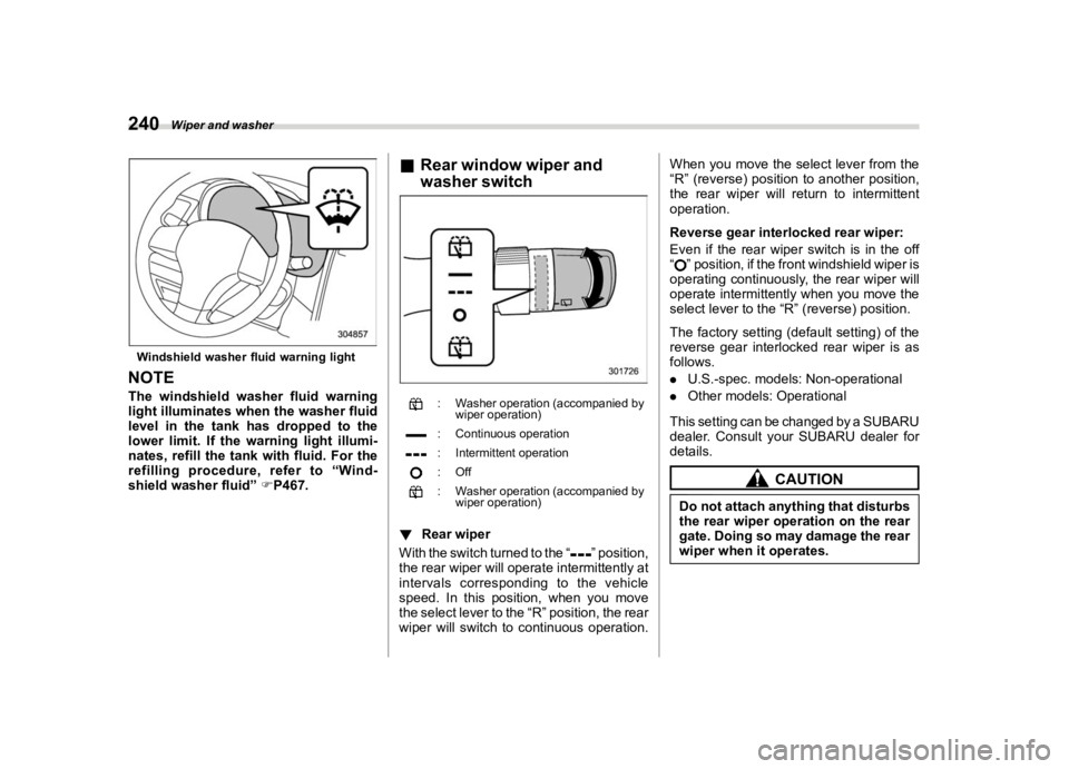 SUBARU ASCENT 2022  Owners Manual �������
