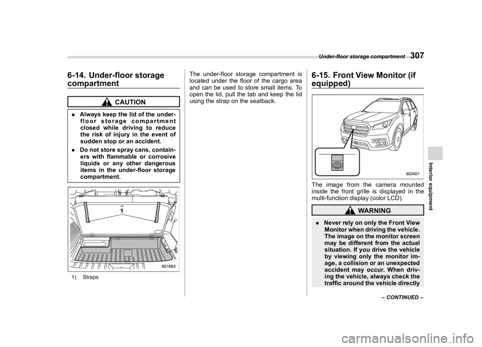 SUBARU ASCENT 2022  Owners Manual �������
