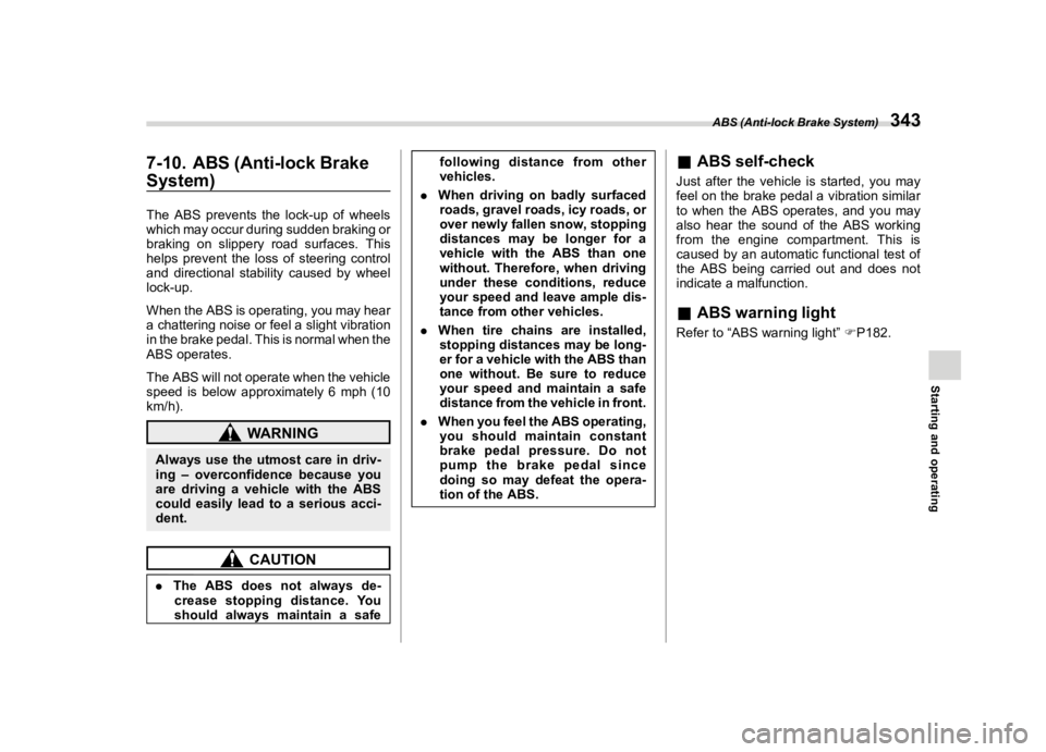 SUBARU ASCENT 2022  Owners Manual �������
