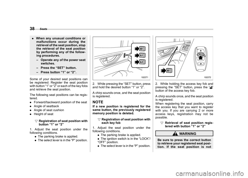 SUBARU ASCENT 2022 Service Manual ������
