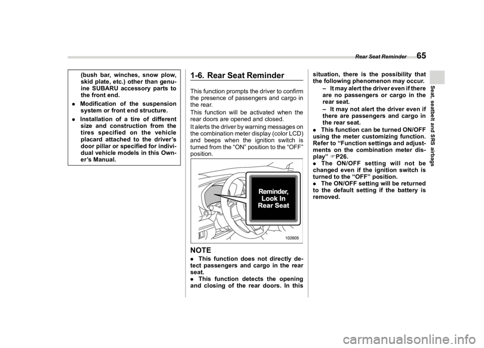 SUBARU ASCENT 2022 Repair Manual ������
