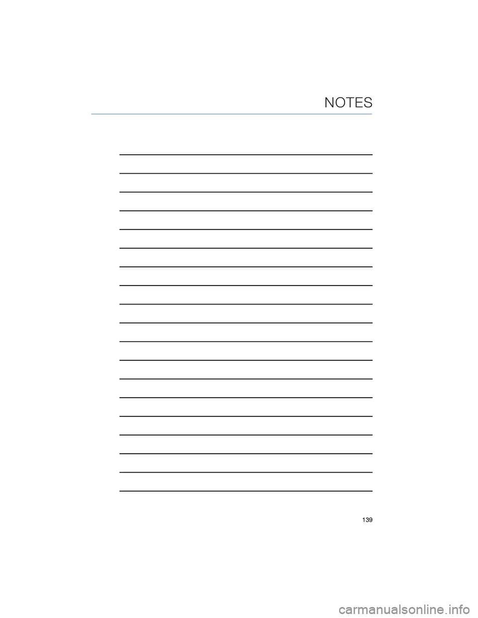 SUBARU ASCENT 2022 Getting Started Guide NOTES
139 SUBARU ASCENT 2022 Getting Started Guide NOTES
139