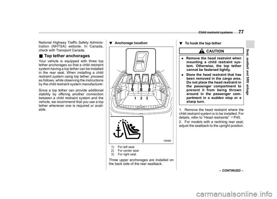 SUBARU FORESTER 2022 Manual Online ������
