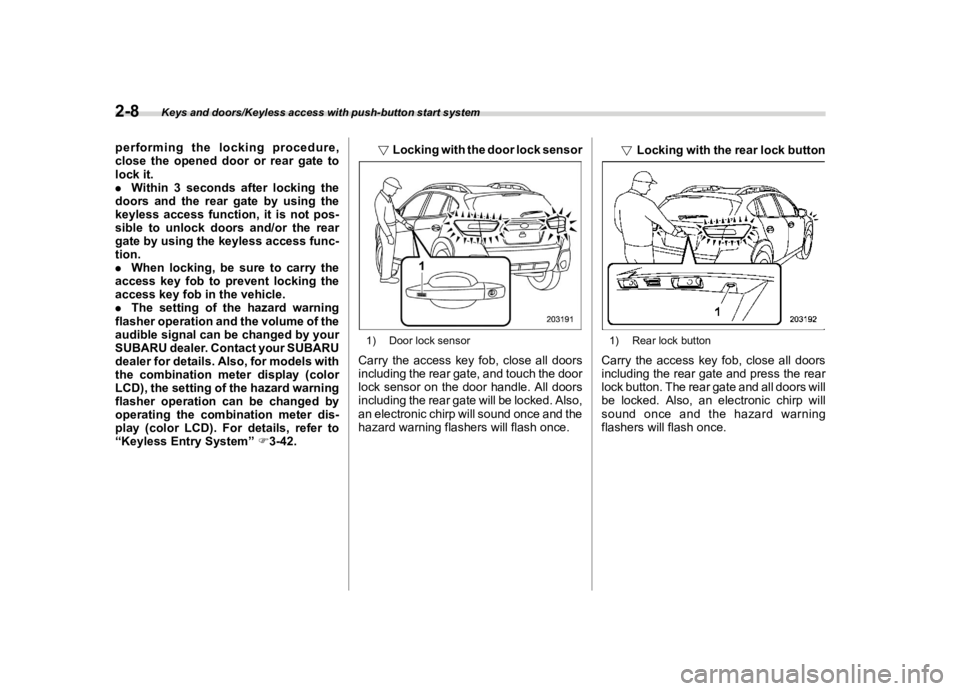 SUBARU CROSSTREK 2022  Owners Manual �������
