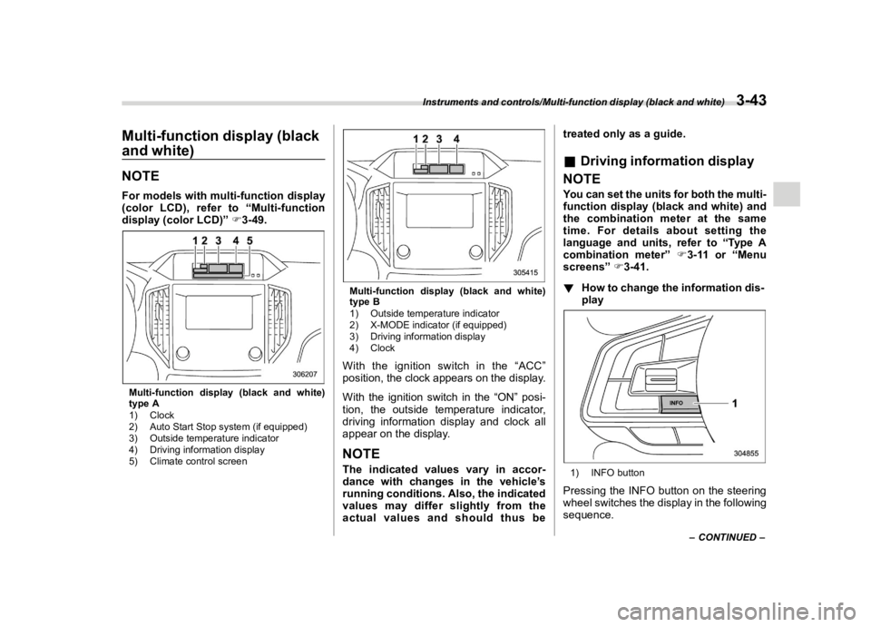 SUBARU CROSSTREK 2022  Owners Manual �������
