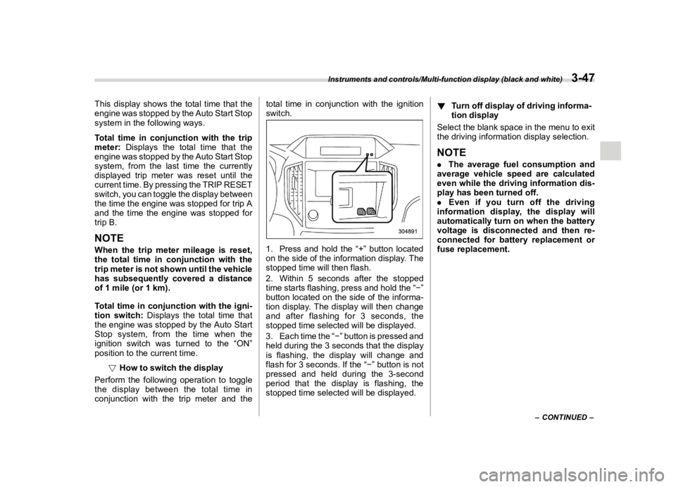 SUBARU CROSSTREK 2022  Owners Manual �������
