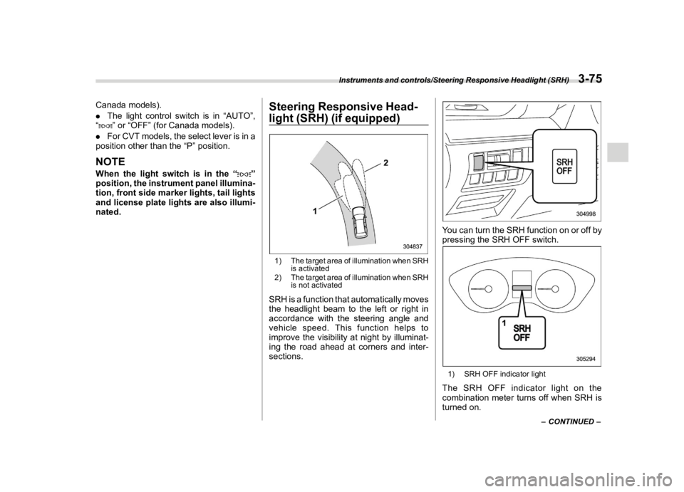 SUBARU CROSSTREK 2022  Owners Manual �������
