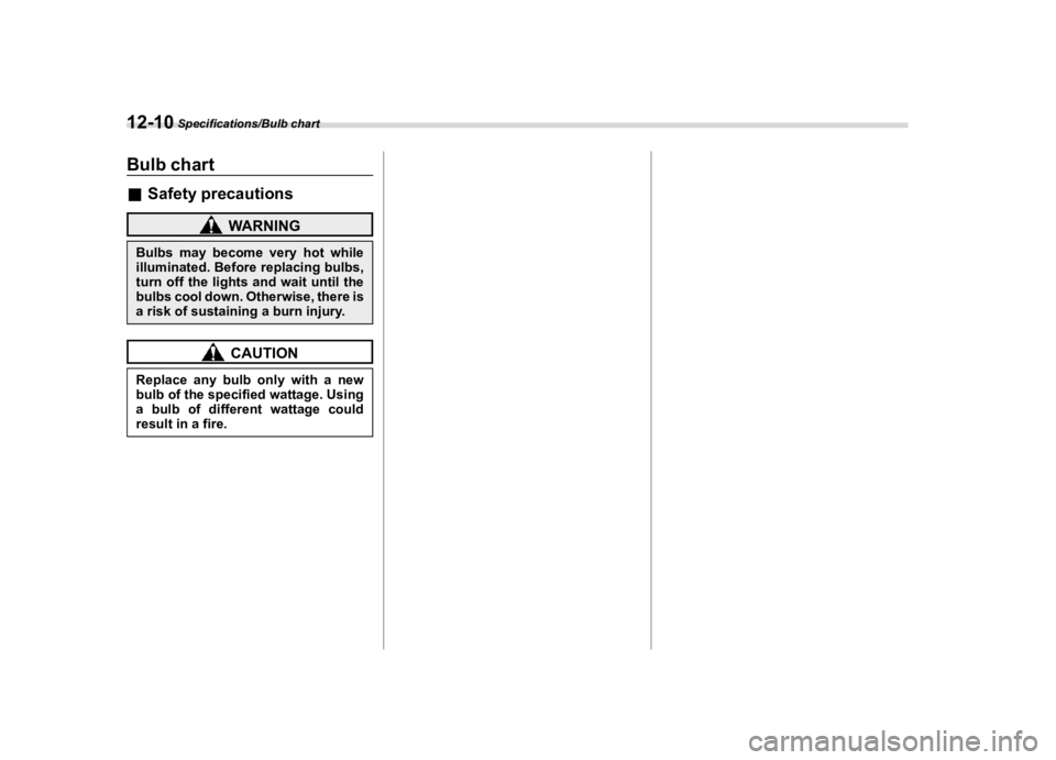 SUBARU CROSSTREK 2022  Owners Manual �������
