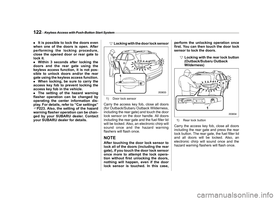 SUBARU LEGACY 2022  Owners Manual �������
