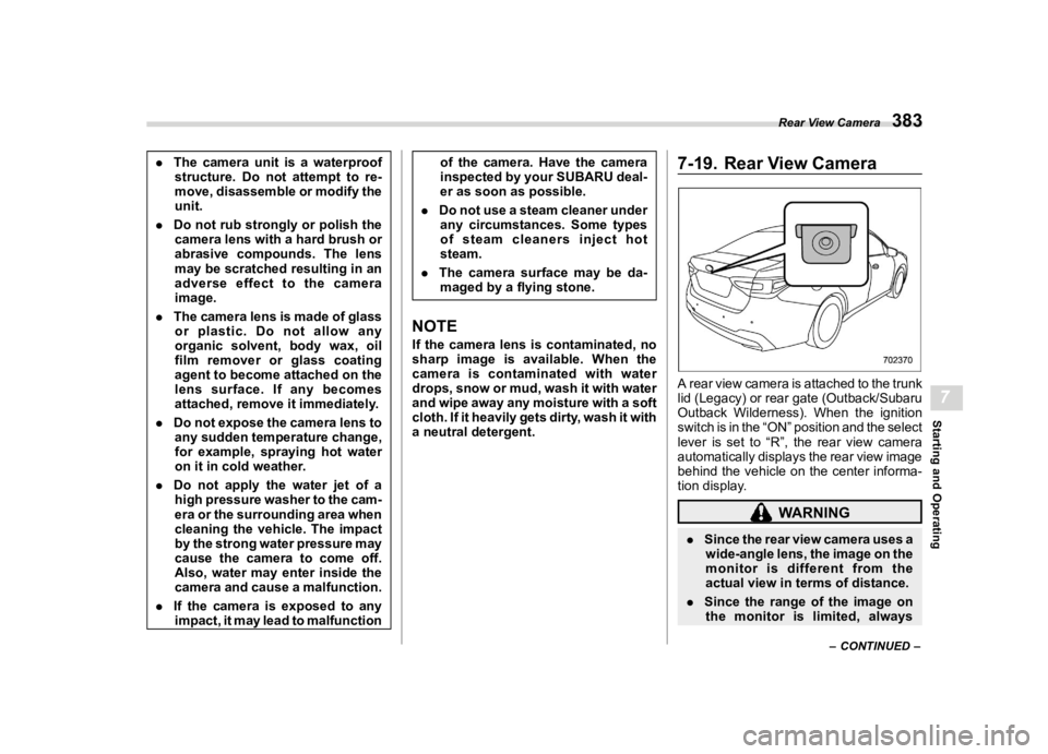 SUBARU LEGACY 2022  Owners Manual �������
