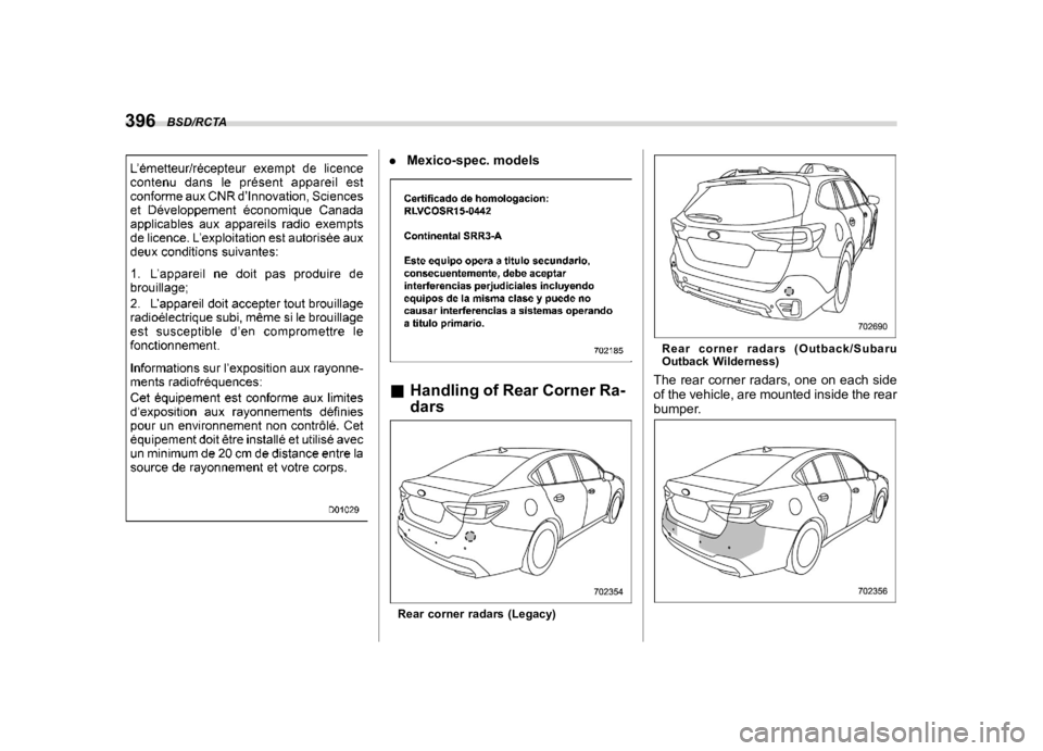 SUBARU LEGACY 2022  Owners Manual �������
