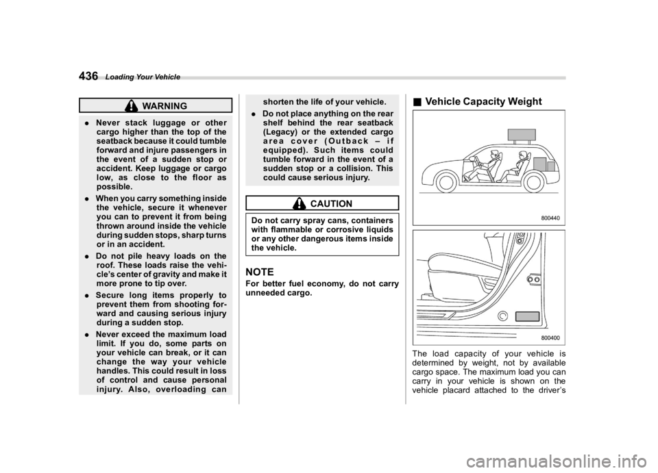 SUBARU LEGACY 2022  Owners Manual �������
