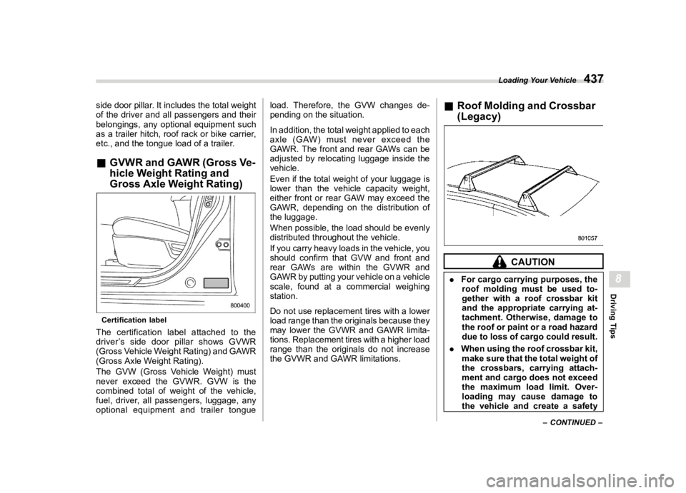 SUBARU LEGACY 2022  Owners Manual �������
