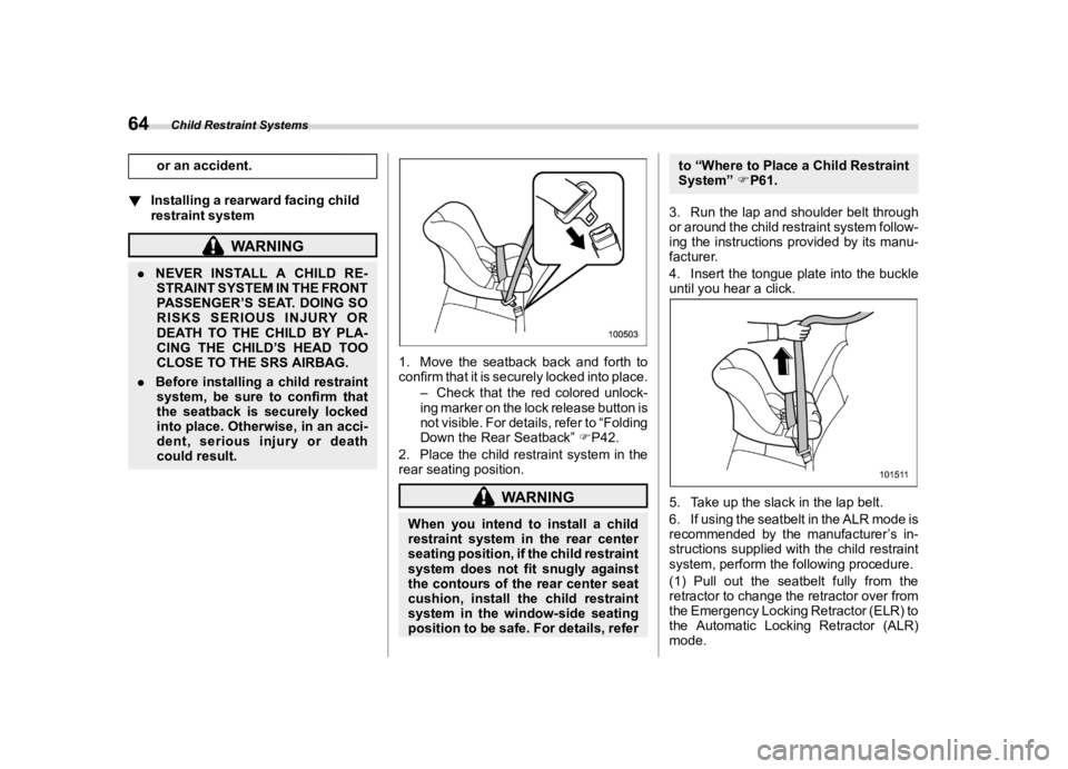 SUBARU LEGACY 2022 Repair Manual ������
