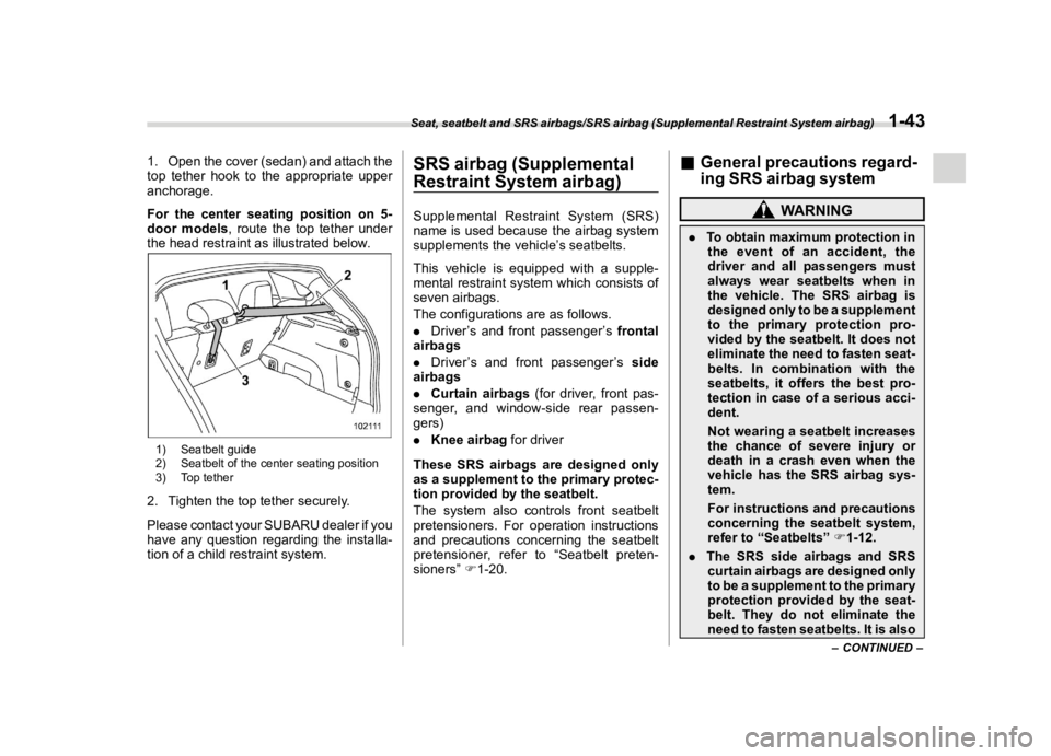 SUBARU IMPREZA 2022 Manual PDF ������

