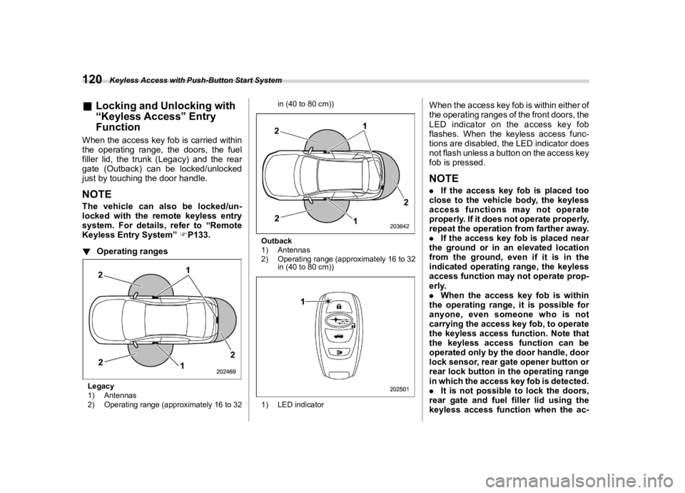 SUBARU OUTBACK 2021  Owners Manual �������
