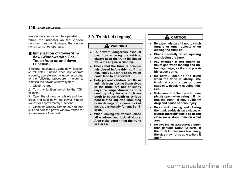 SUBARU OUTBACK 2021  Owners Manual �������
