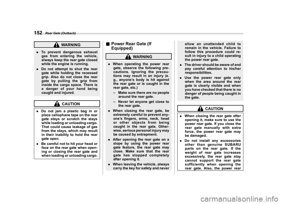 SUBARU OUTBACK 2021  Owners Manual �������
