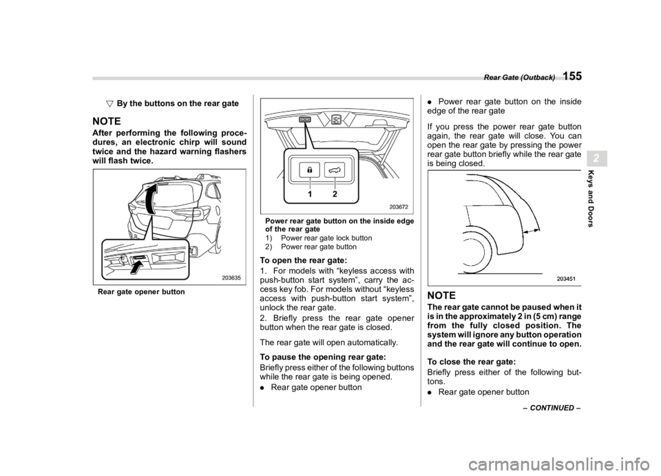 SUBARU OUTBACK 2021  Owners Manual �������
