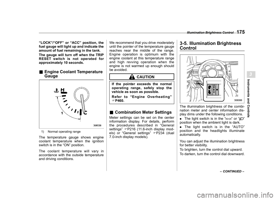 SUBARU OUTBACK 2021  Owners Manual �������
