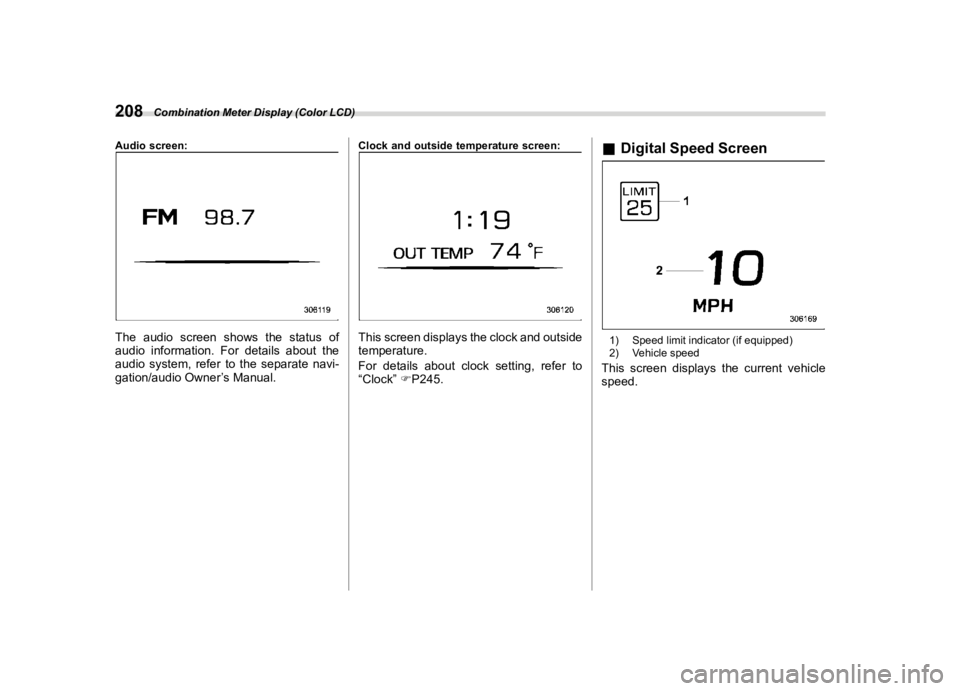 SUBARU OUTBACK 2021  Owners Manual �������
