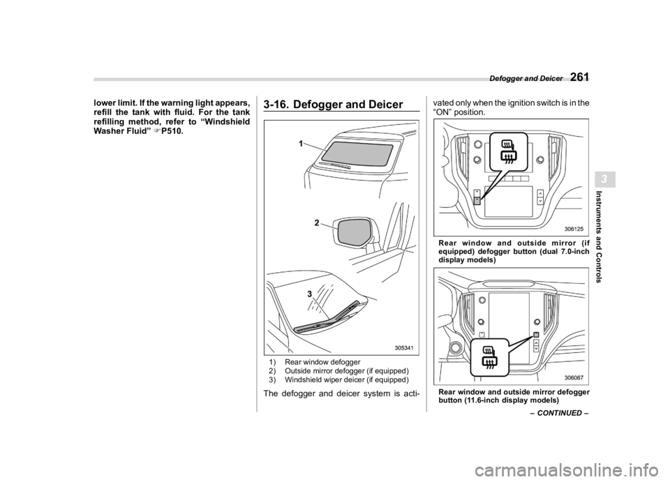 SUBARU OUTBACK 2021  Owners Manual �������
